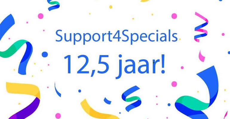 Support4Specials bestaat 12,5 jaar!